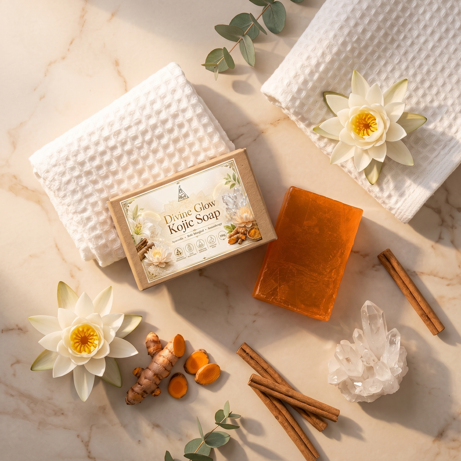 Divine Glow Kojic Soap 100g