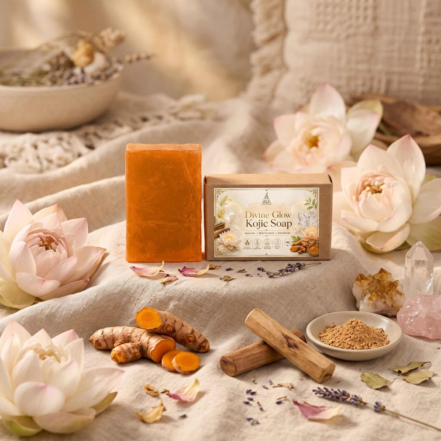Divine Glow Kojic Soap 100g