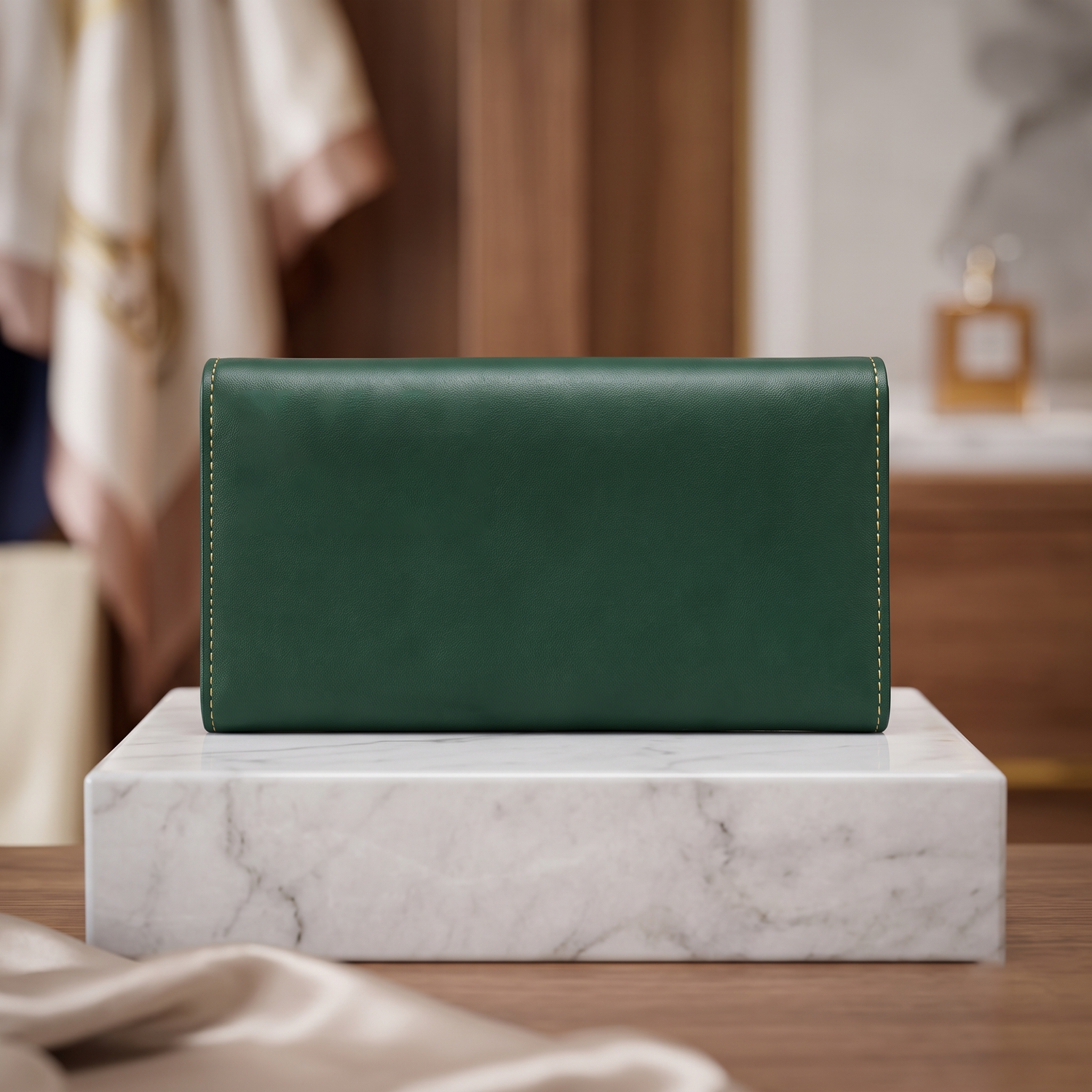 Women’s Clutch with Zibu Prosperity Symbol