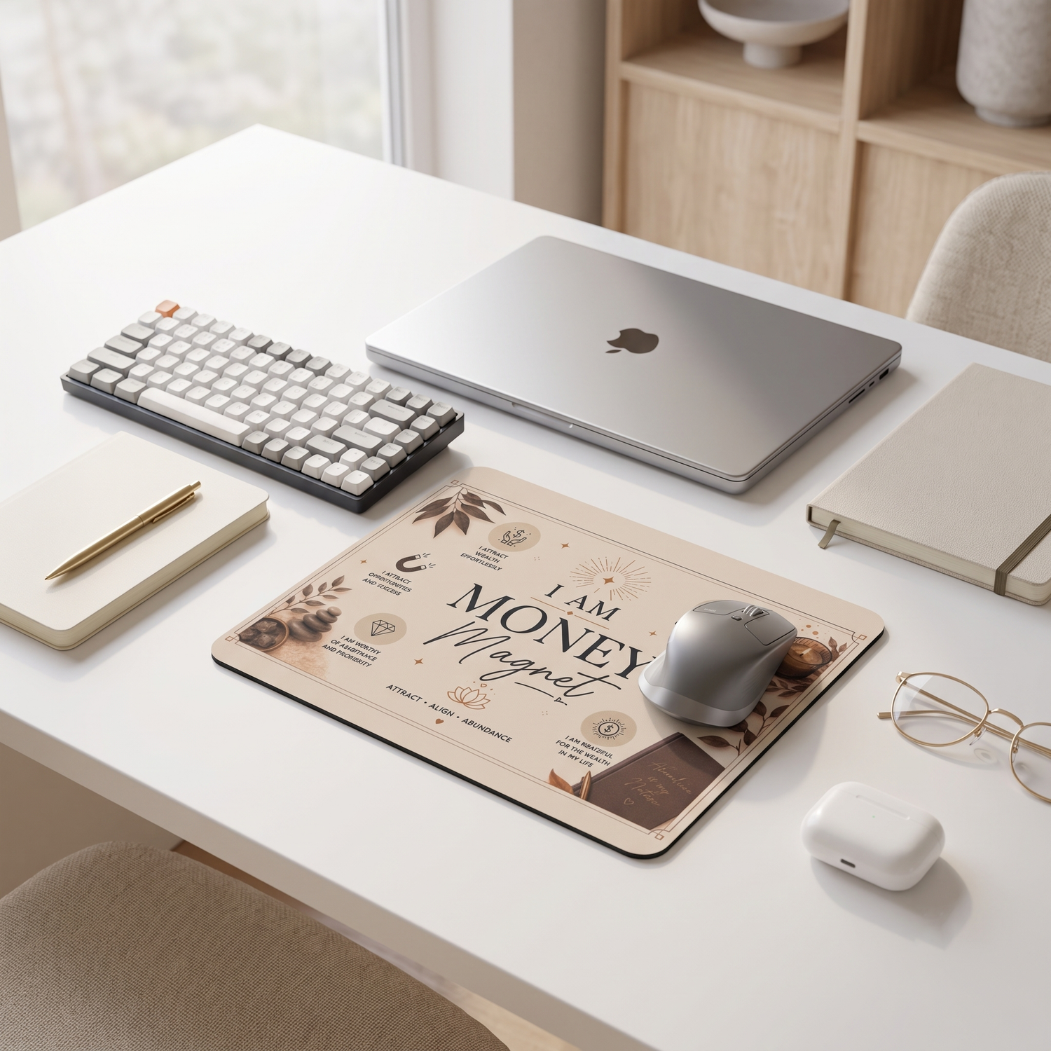 Iam money magnet mouse pad