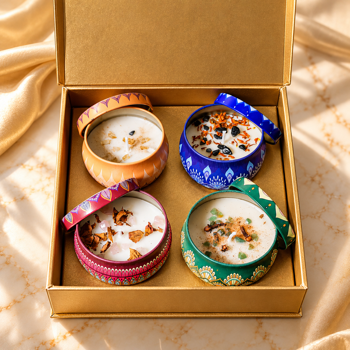 Golden mandala Gift box
