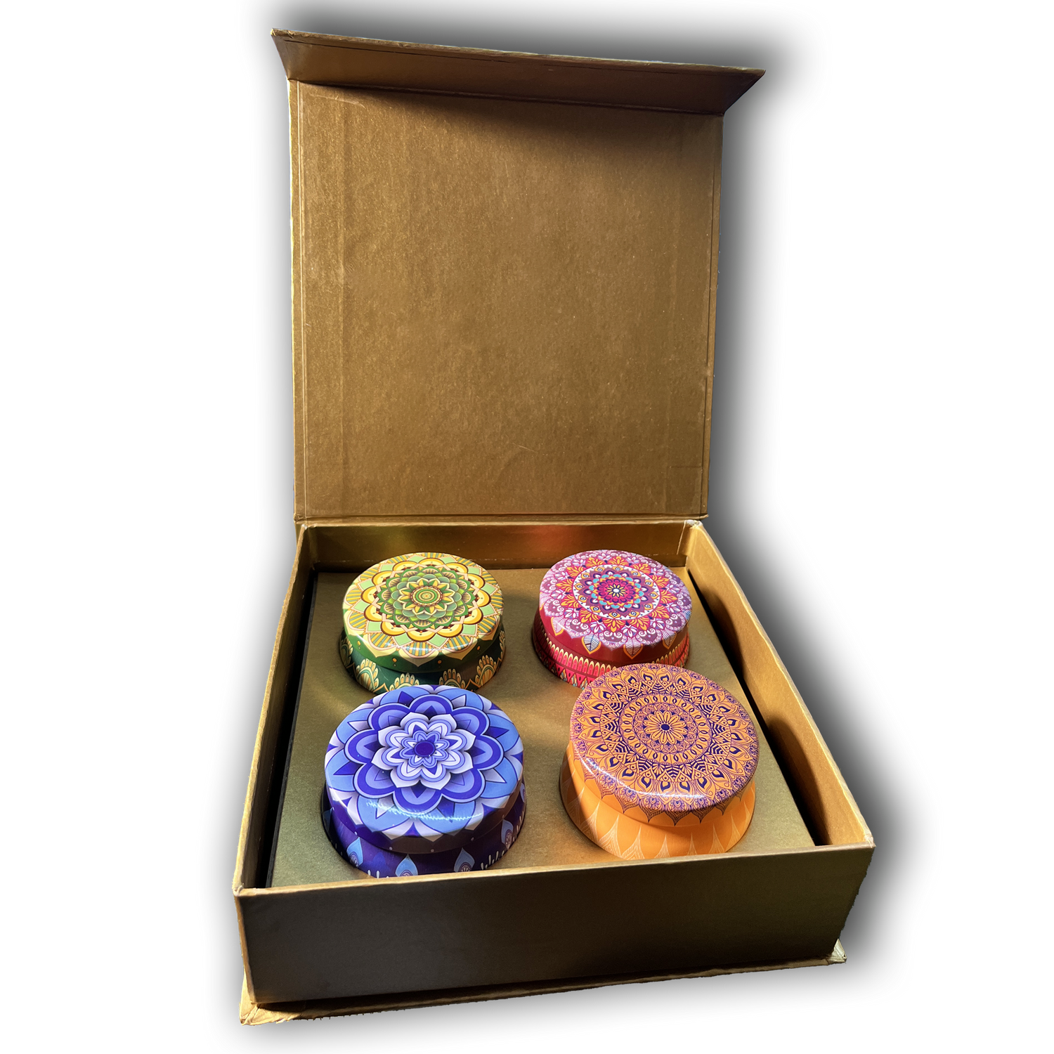 Golden mandala Gift box