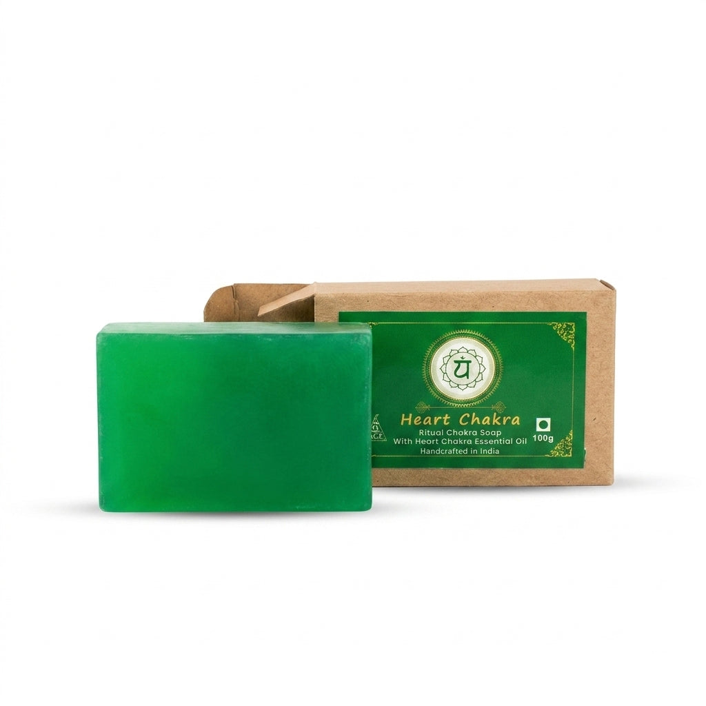 Heart Chakra bath Soap 100g (Pack of 1)
