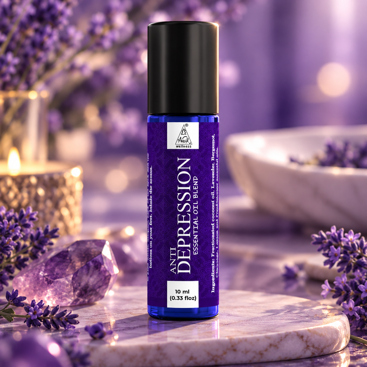 Anti depression Essential Oil Roll on (10ml)