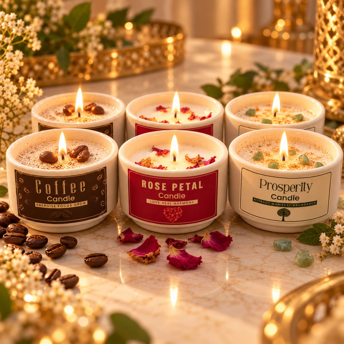 TRI SHAKTI Candle Harmony Box
