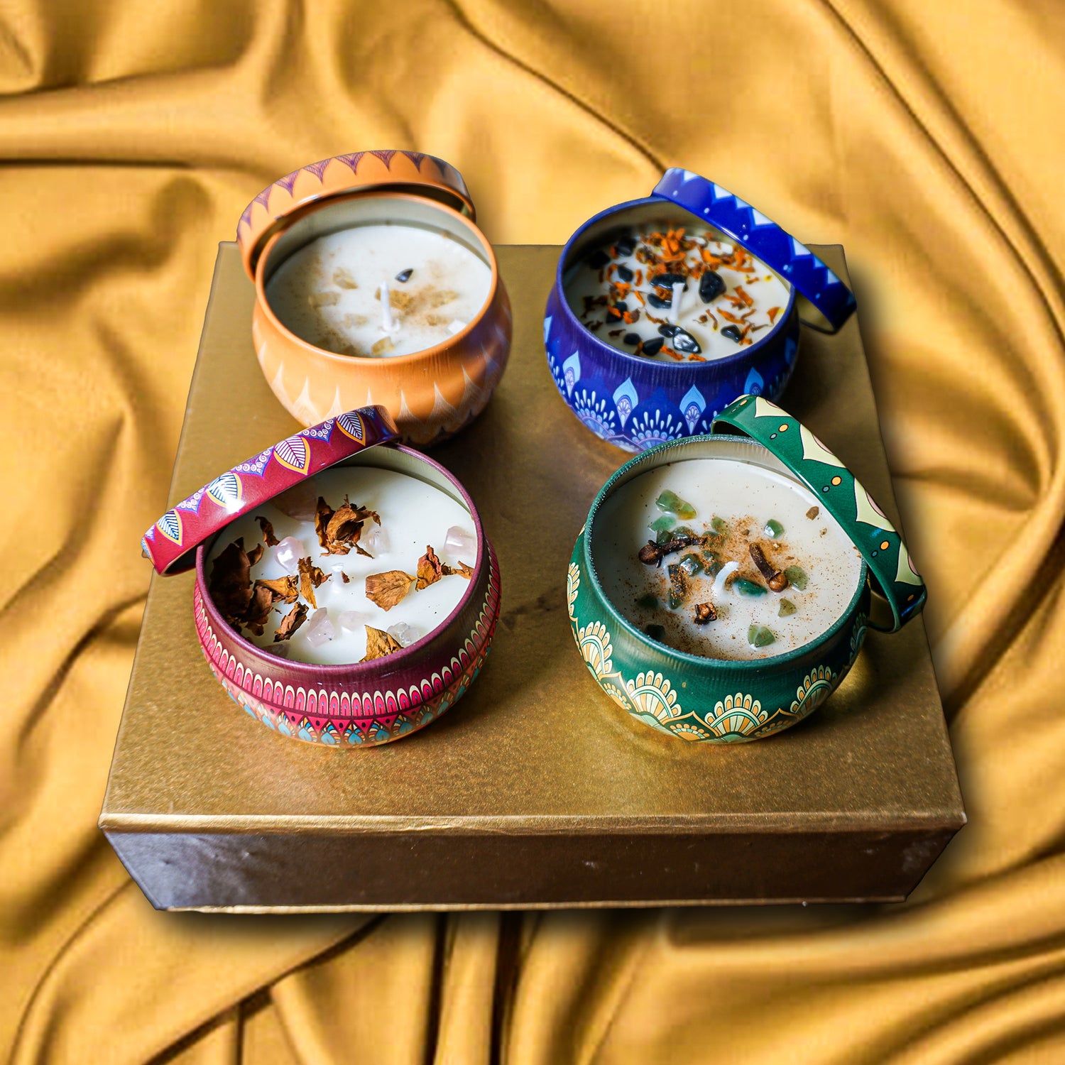 Golden mandala Gift box