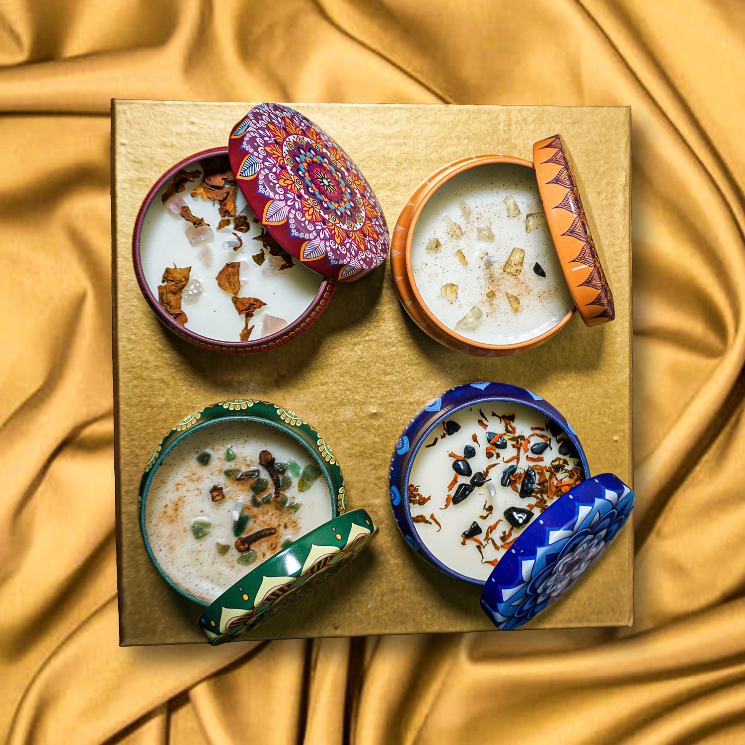 Golden mandala Gift box