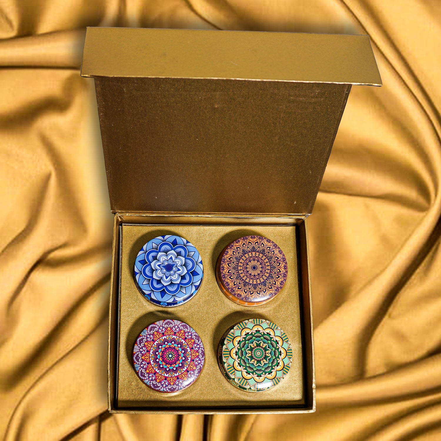 Golden mandala Gift box