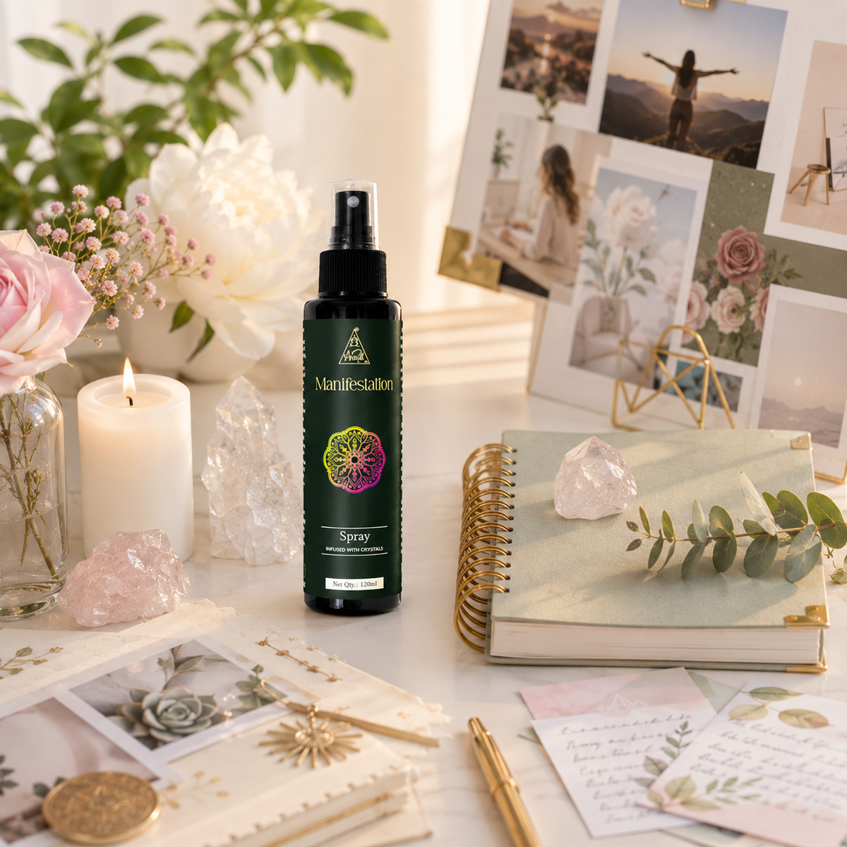 Manifestation Spray | Reiki Energized | Aromatherapy (120ml)