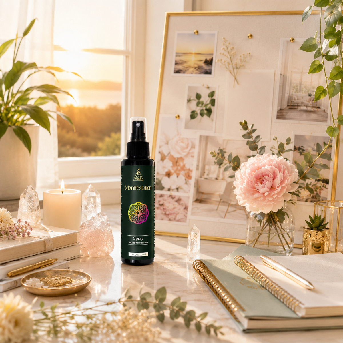 Manifestation Spray | Reiki Energized | Aromatherapy (120ml)