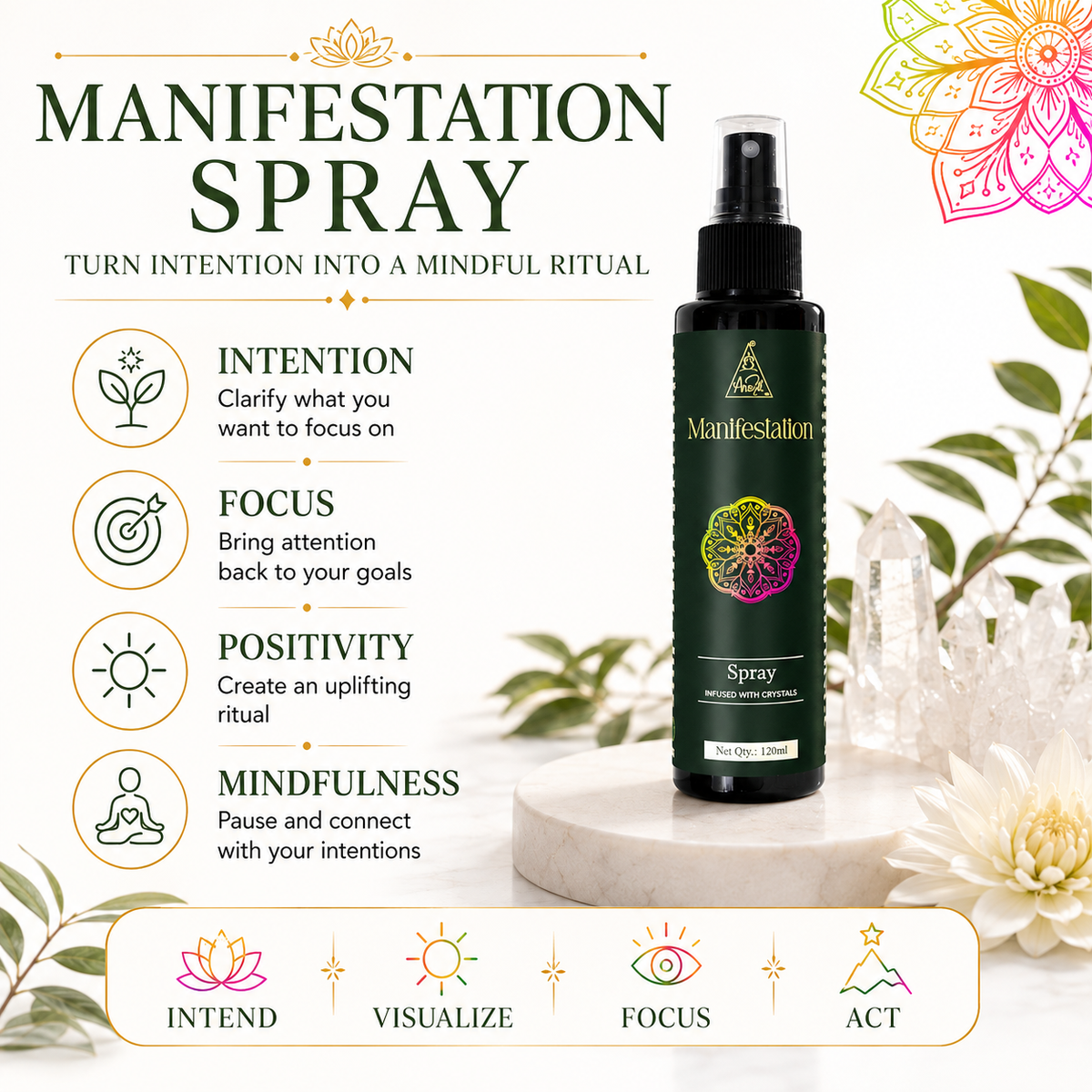 Manifestation Spray | Reiki Energized | Aromatherapy (120ml)
