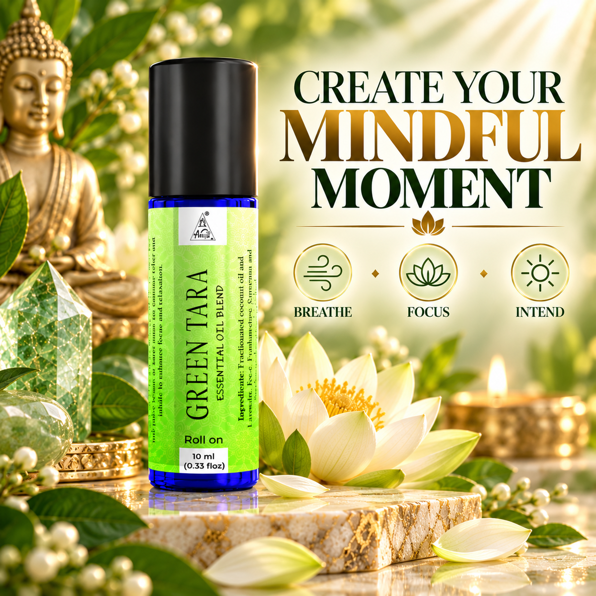 Green tara Essential Oil Roll on (10ml)