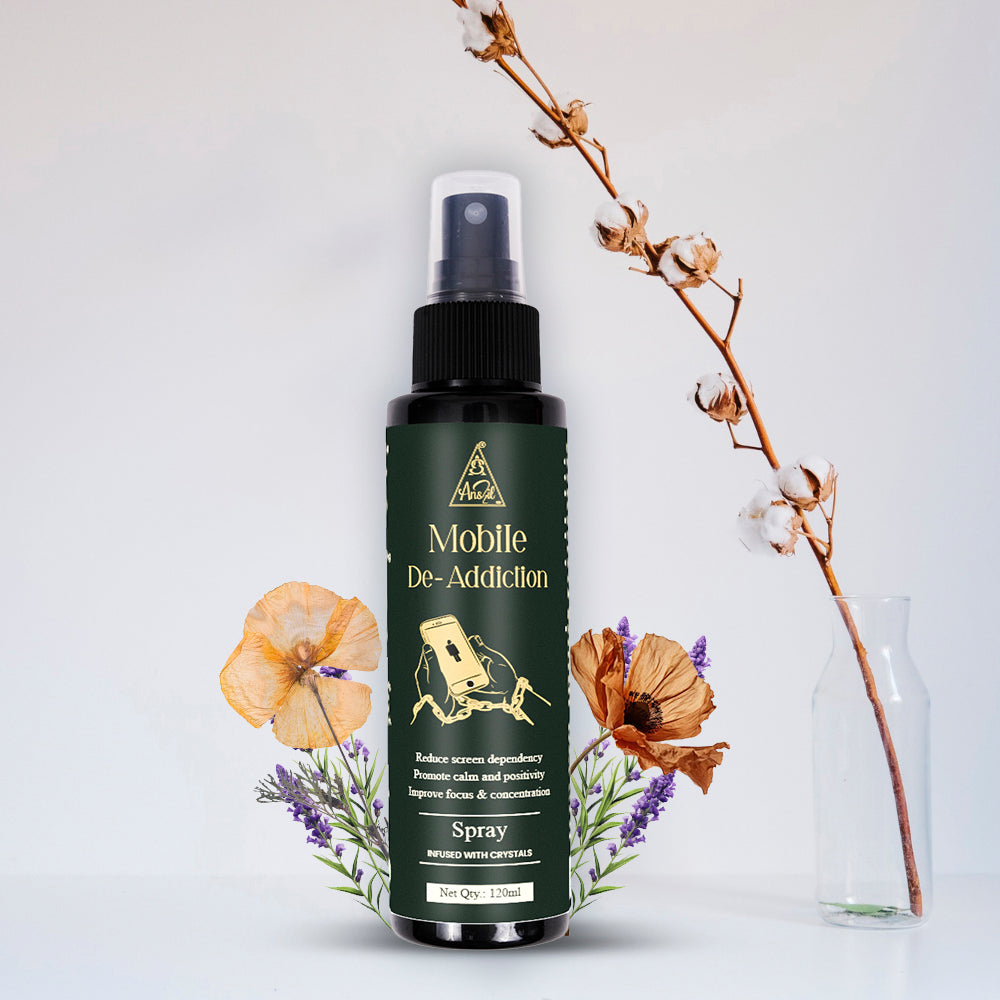 Mobile De-addiction spray | Reiki Energized | Aromatherapy (120ml)