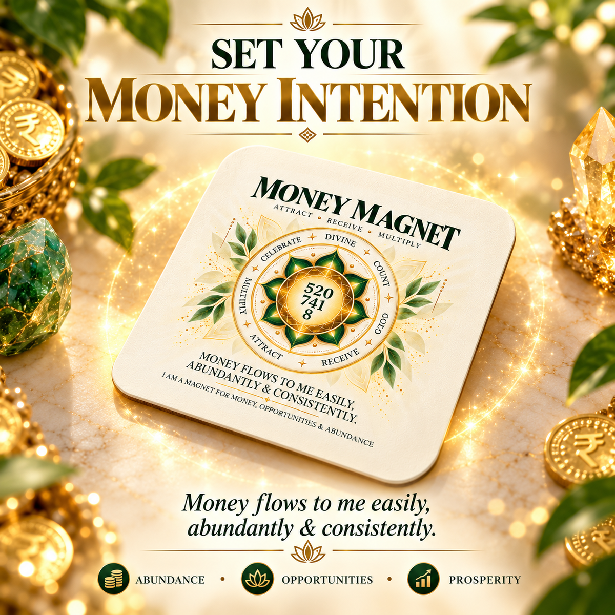 Money Magnet Coaster
