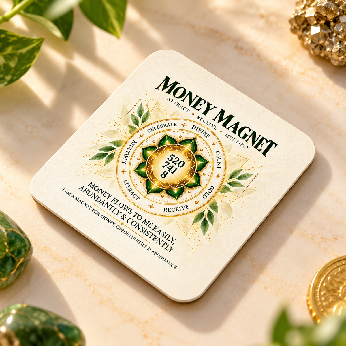 Money Magnet Coaster