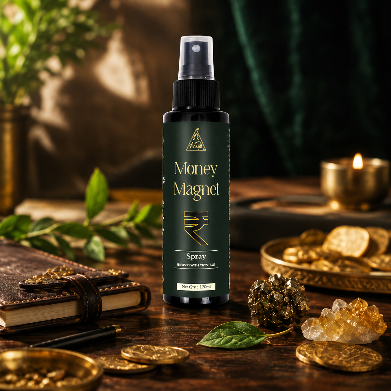 Money Magnet Spray | Reiki Energized | Aromatherapy (120ml)