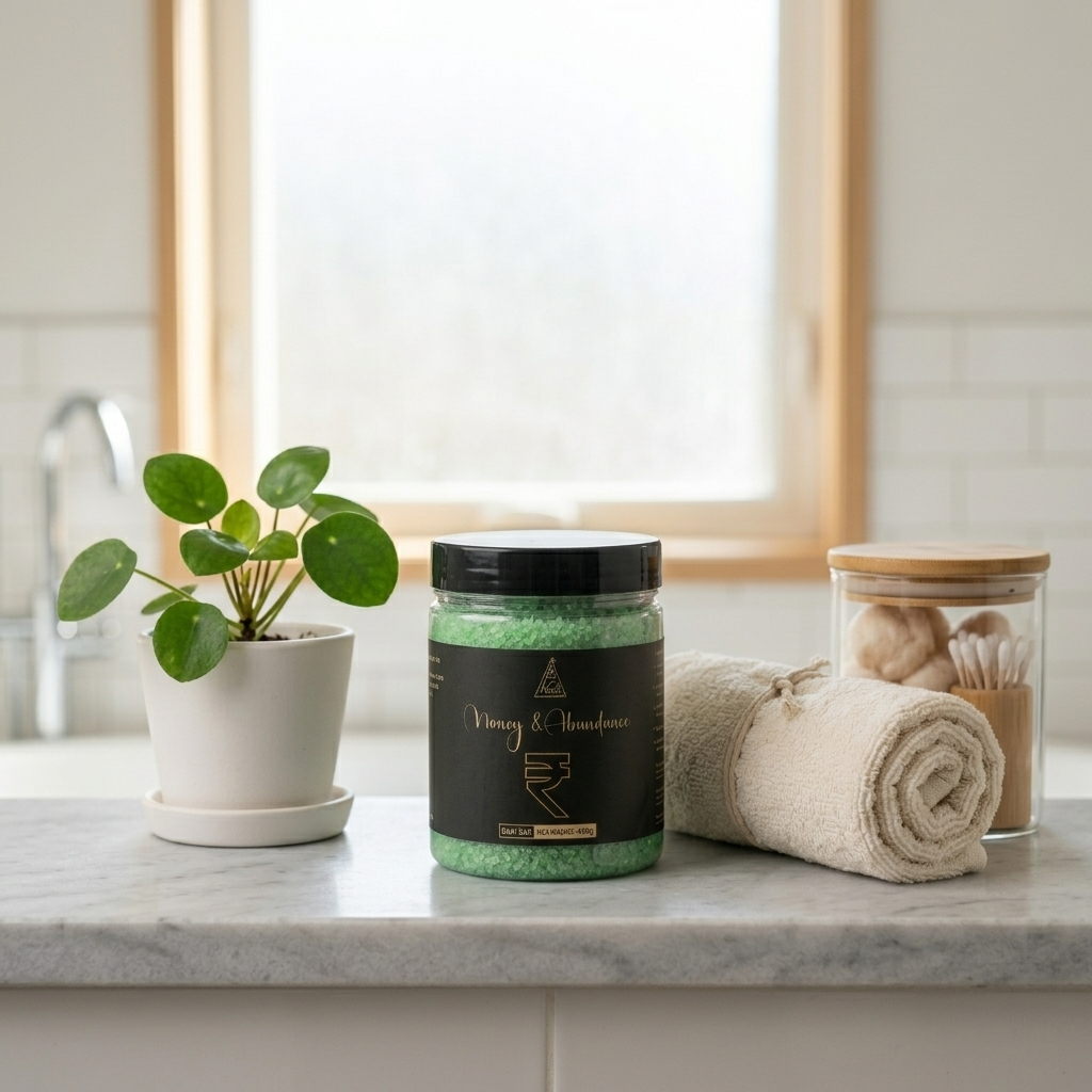 Money & Abundance bath salt - 450g