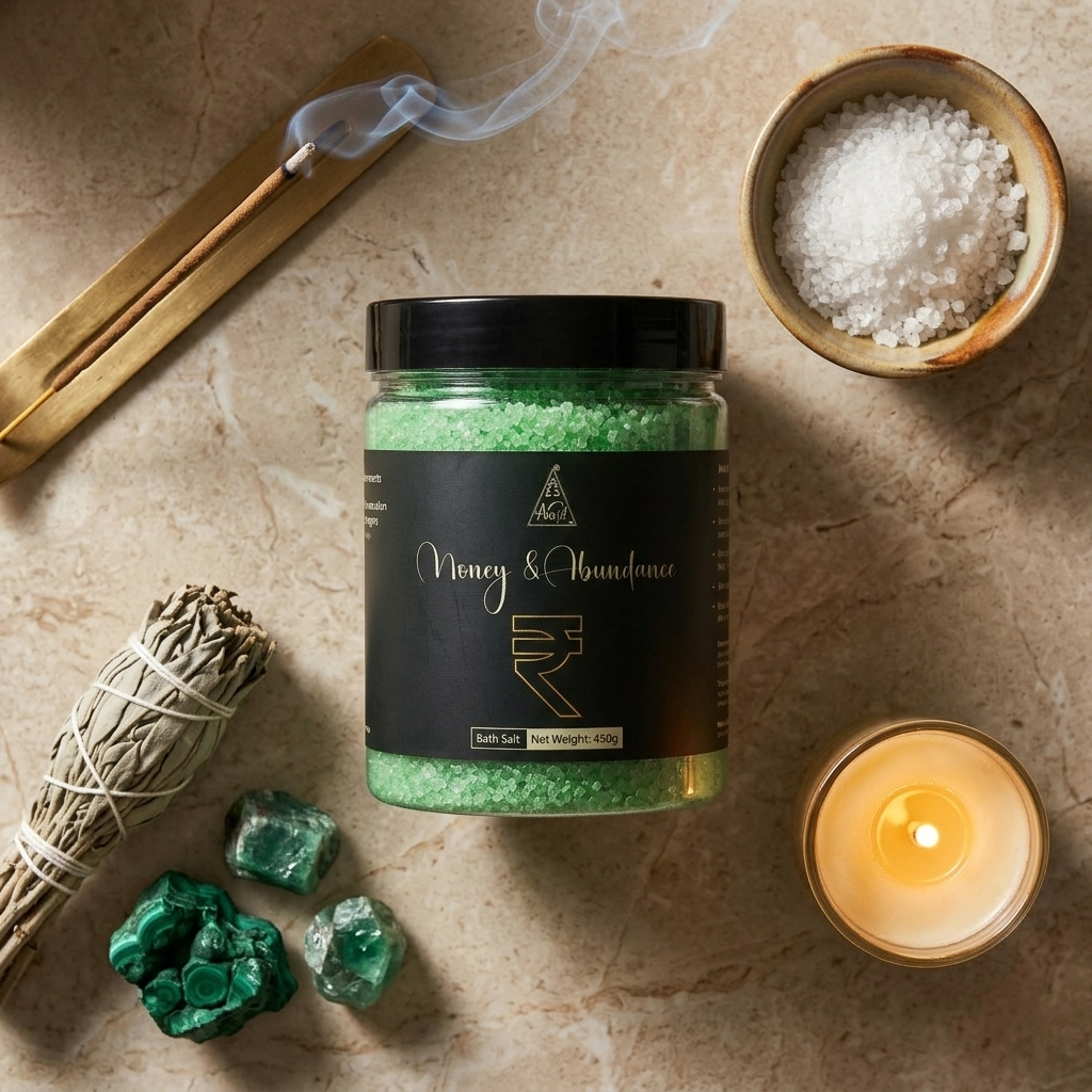Money & Abundance bath salt - 450g