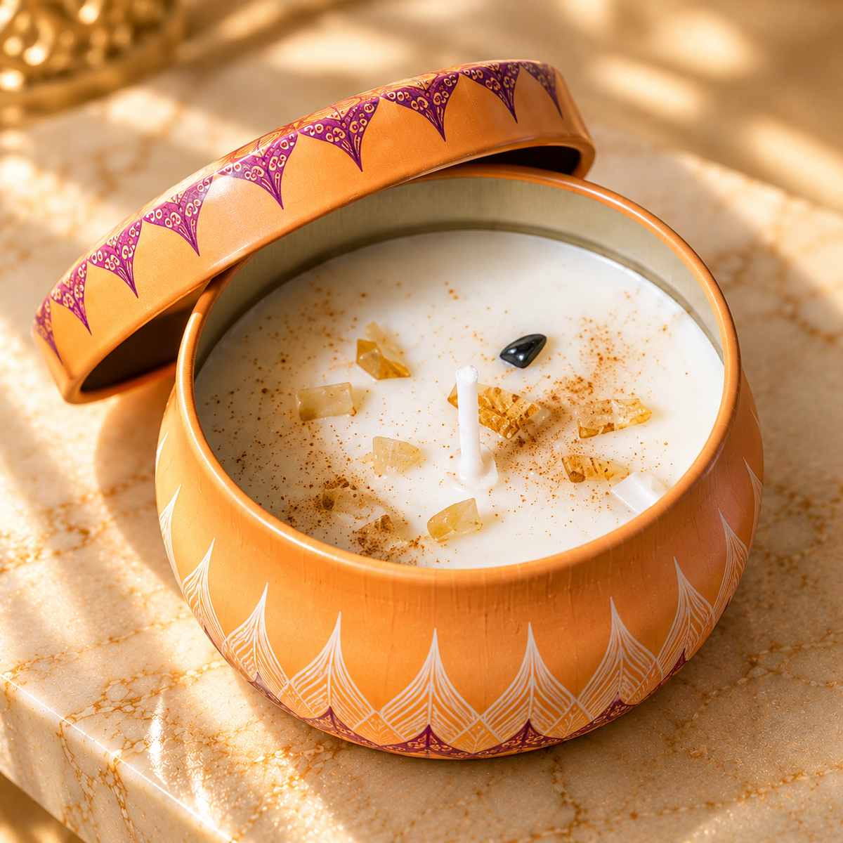 Golden mandala Gift box