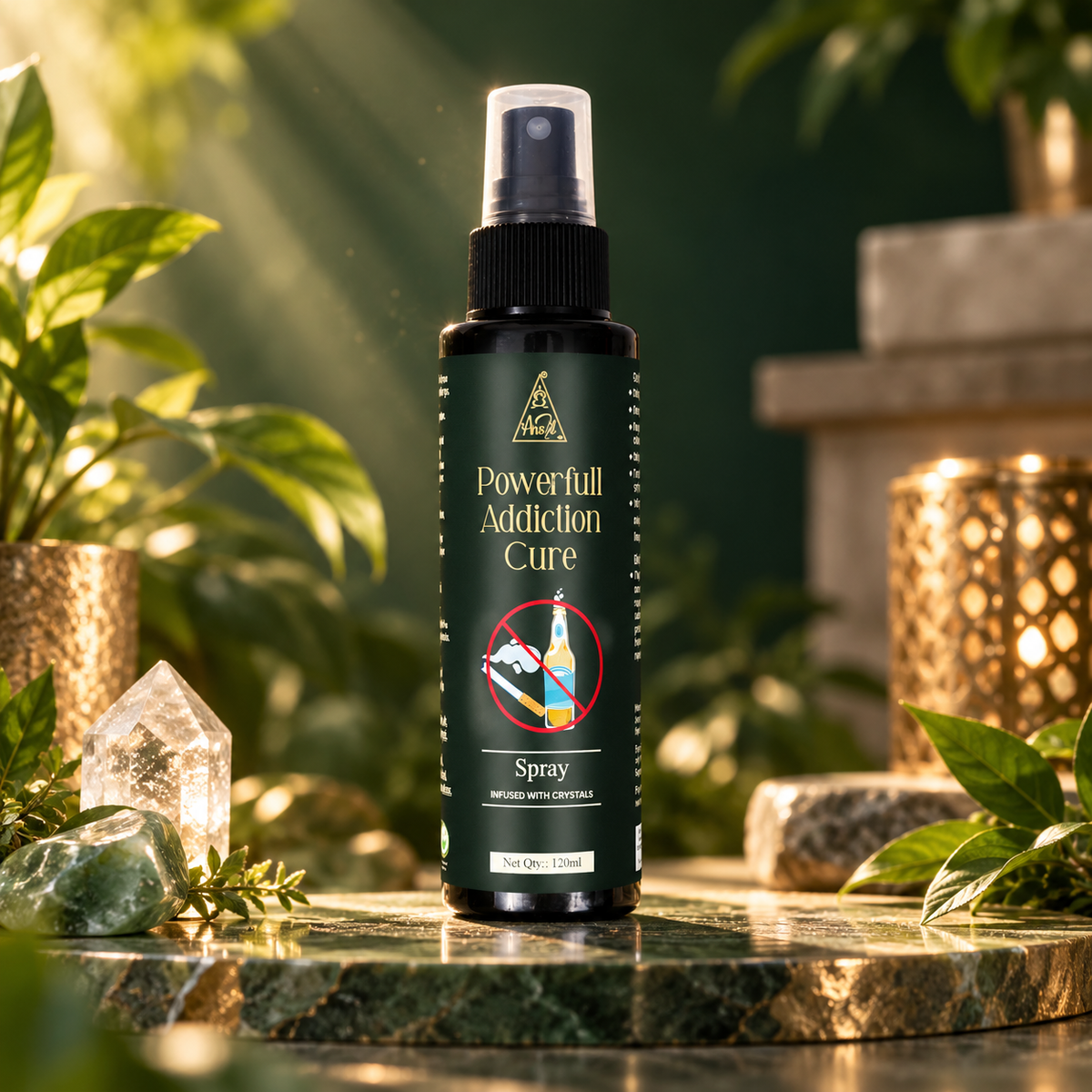 Powerful Addiction Cure Spray | Reiki Energized | Aromatherapy (120ml)