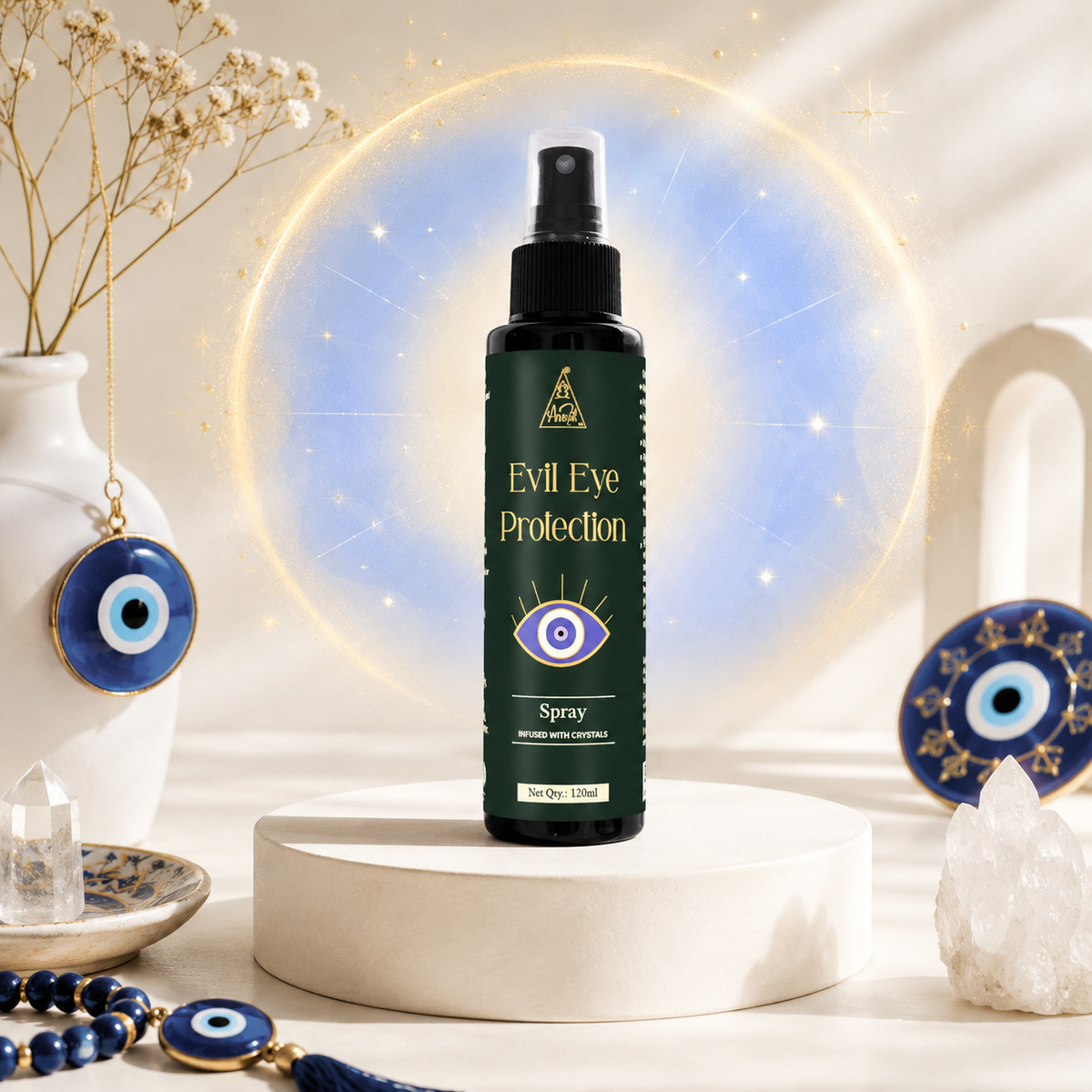 Evil Eye Protection spray | Reiki Energized | Aromatherapy (120ml)
