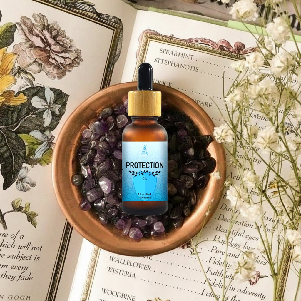 Protection oil | Reiki Energized | Aromatherapy | 30 ml