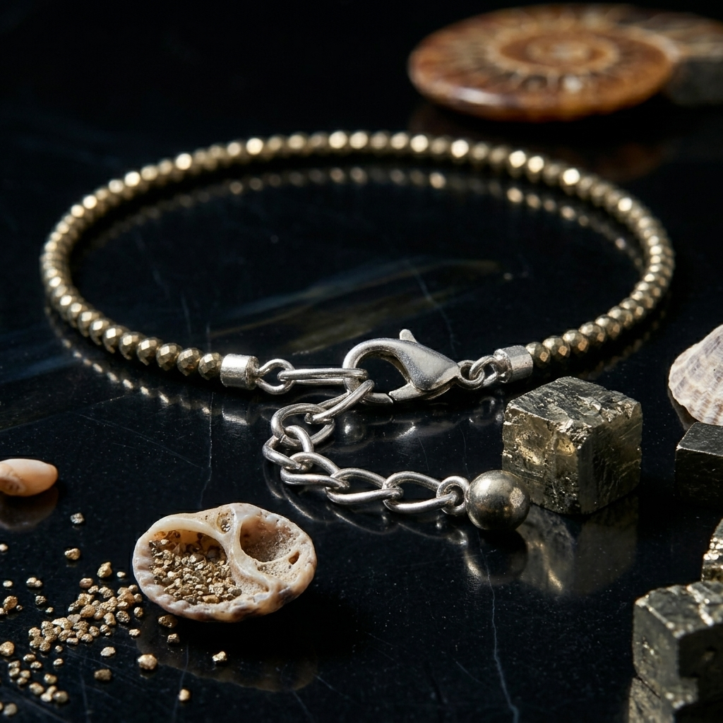 Pyrite Anklet