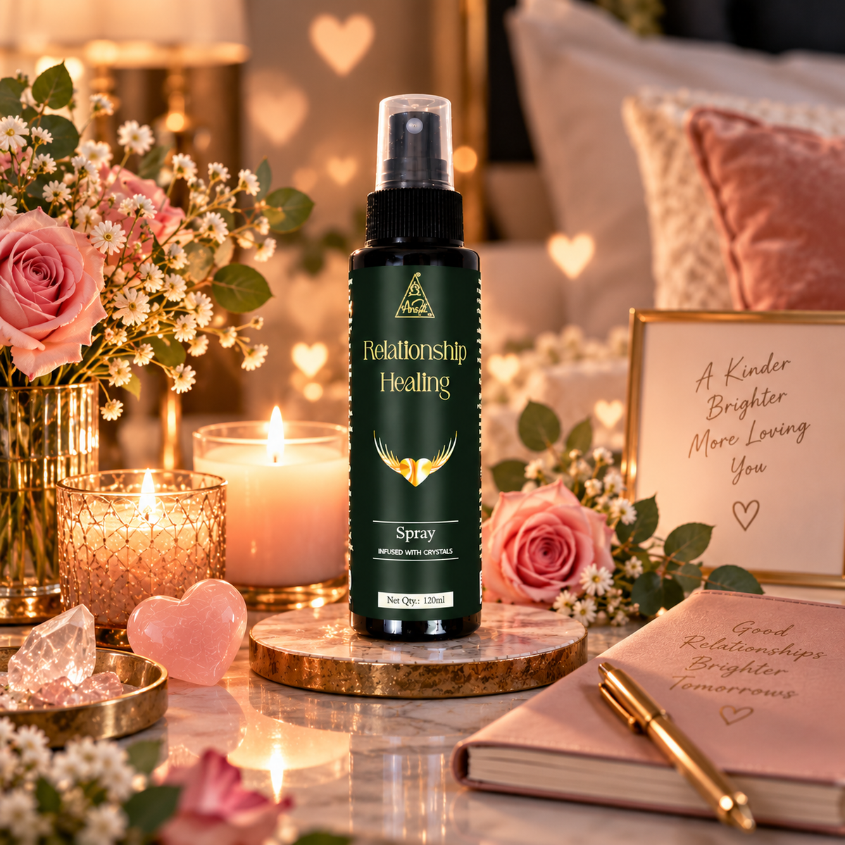 Relationship Healing spray | Reiki Energized | Aromatherapy (120ml)