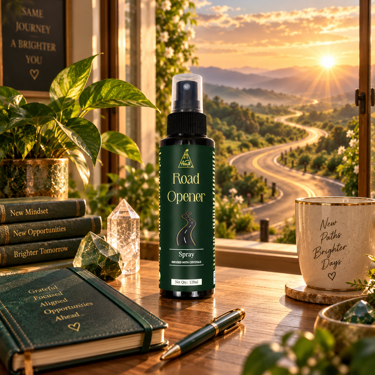 Road opener spray | Reiki Energized | Aromatherapy (120ml)