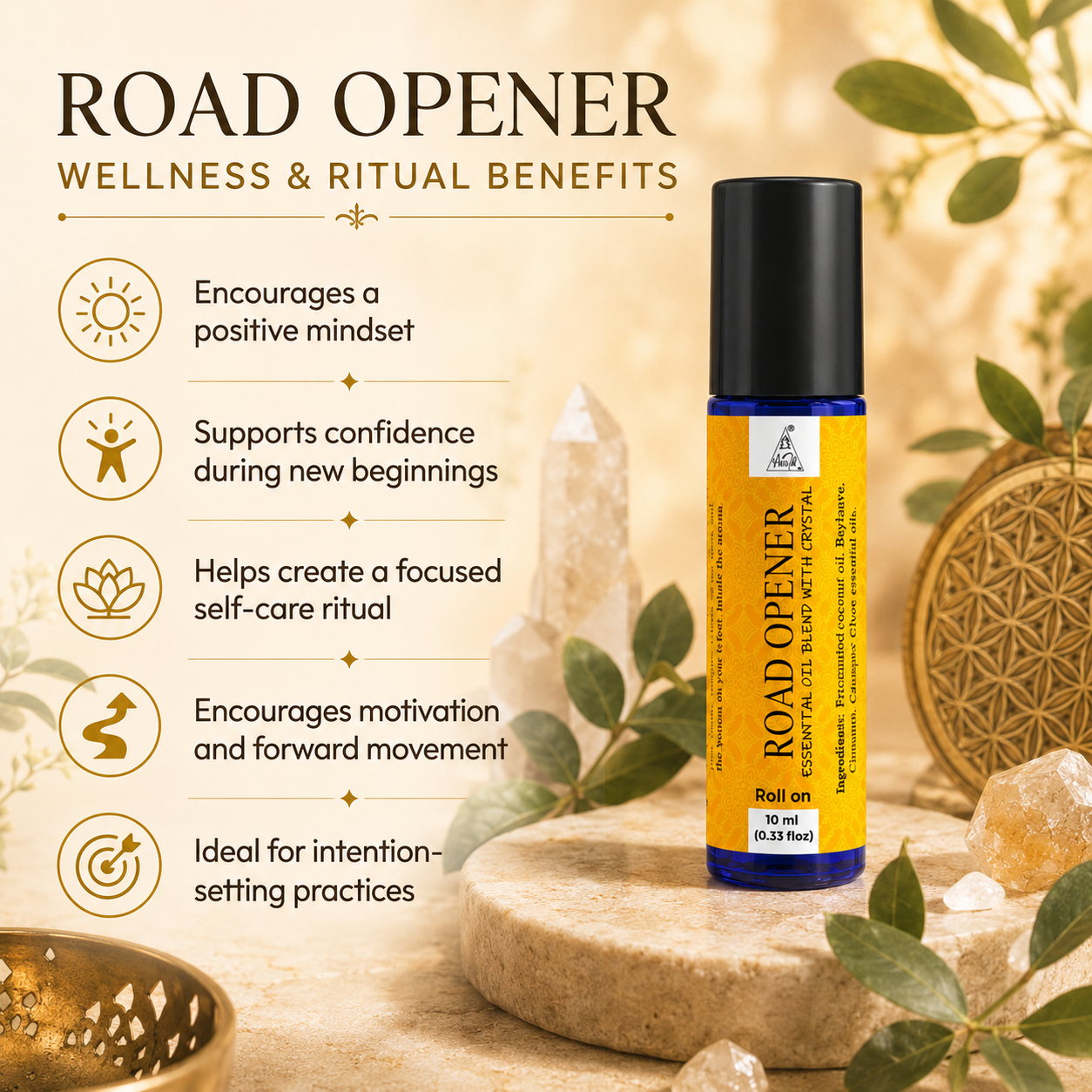 Road opener Essential Oil Roll on (10ml)