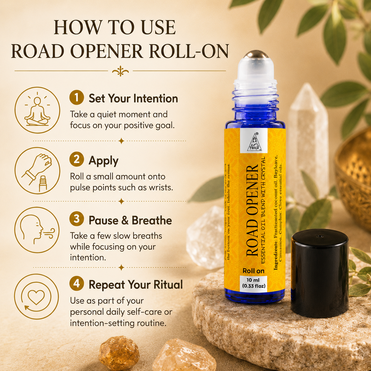 Road opener Essential Oil Roll on (10ml)