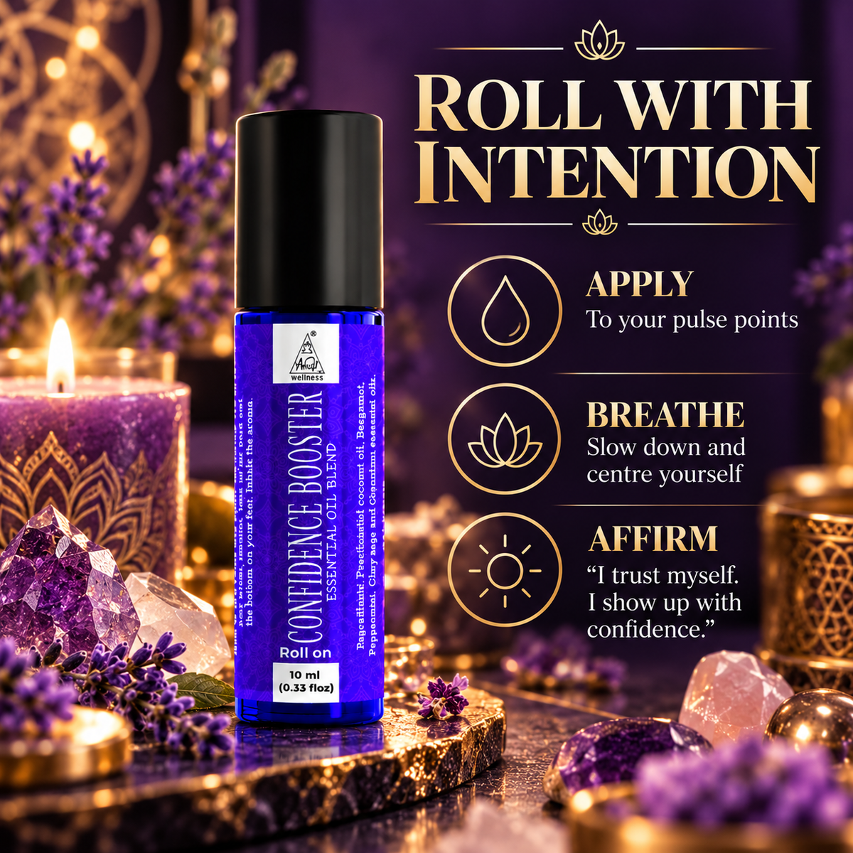 Confidence Essential Oil Roll on (10ml)