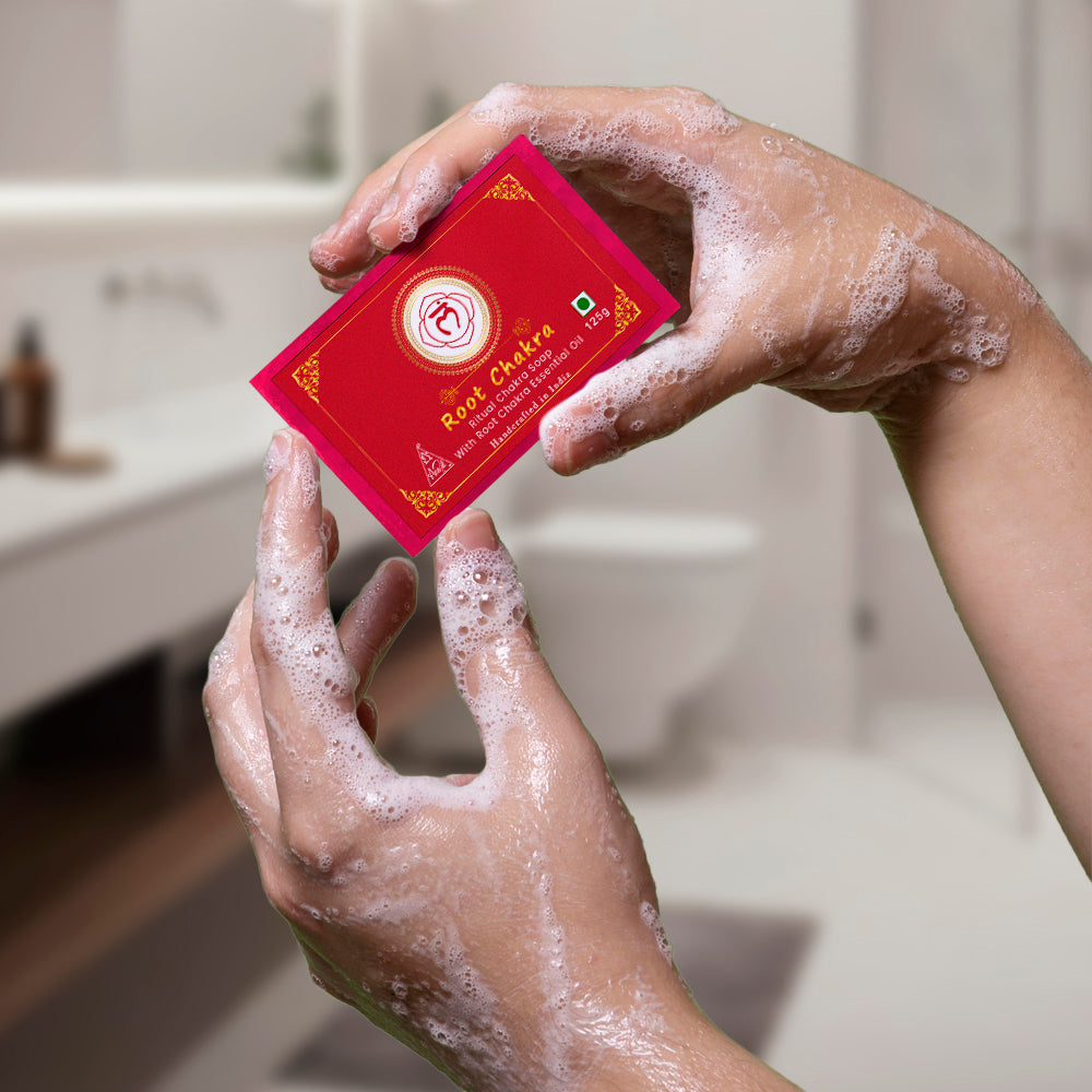 Root Chakra bath Soap 100g (Pack of 1)