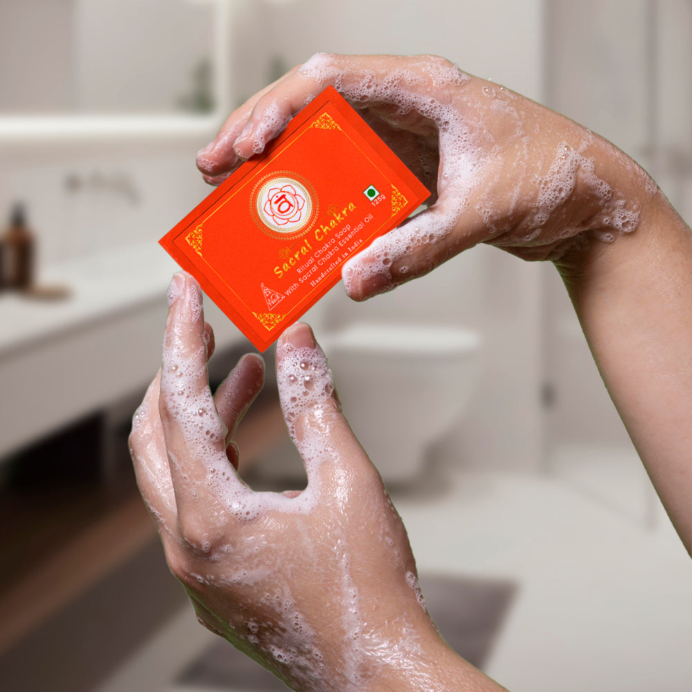 Sacral Chakra bath Soap 100g (Pack of 1)
