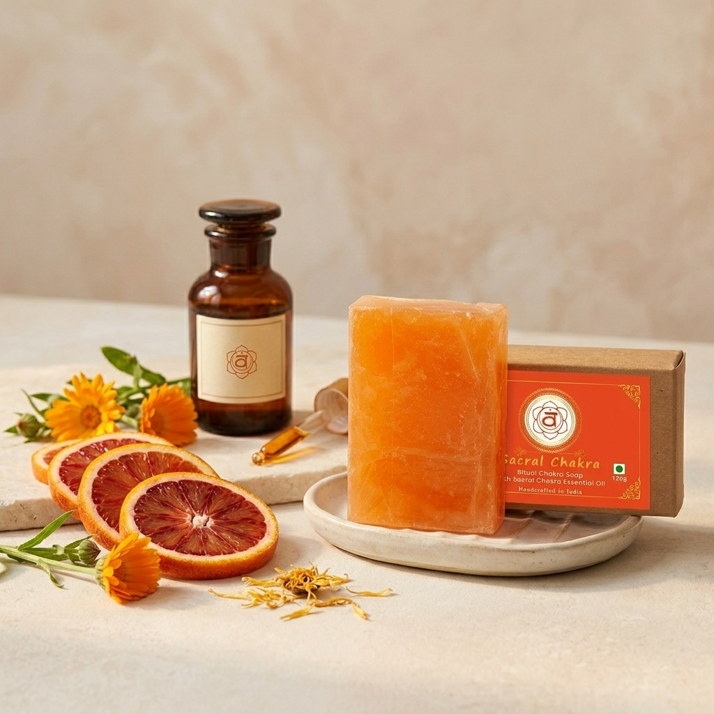Sacral Chakra bath Soap 100g (Pack of 1)