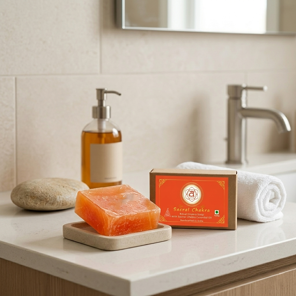 Sacral Chakra bath Soap 100g (Pack of 1)
