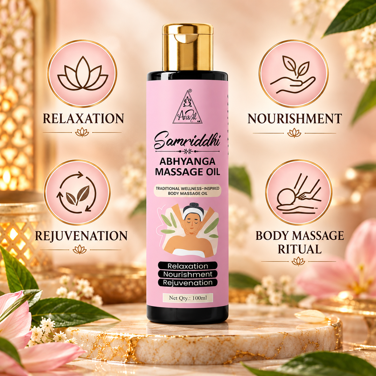 Samriddhi Abhyanga Massage Oil – 100ml