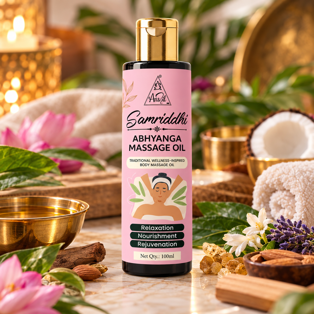 Samriddhi Abhyanga Massage Oil – 100ml