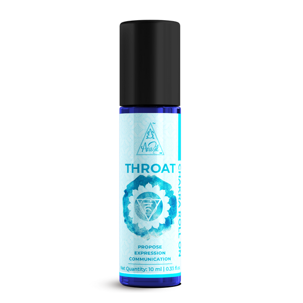 Throat Chakra Essential Oil Roll On (10ml)