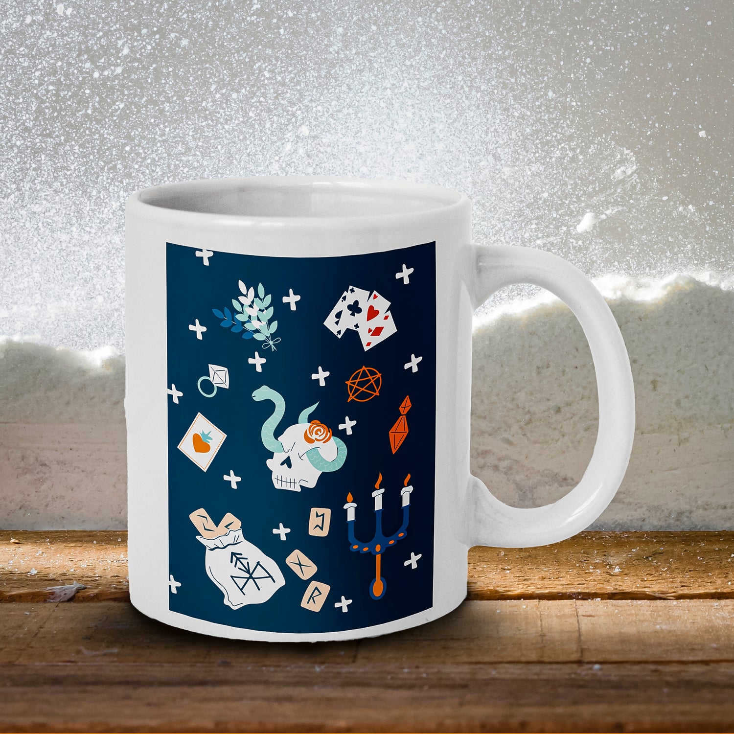 Tarot Card Ceramic Mug (325ml)
