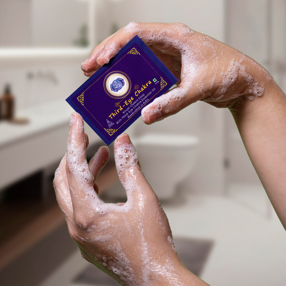 Third eye Chakra bath Soap 100g (Pack of 2)