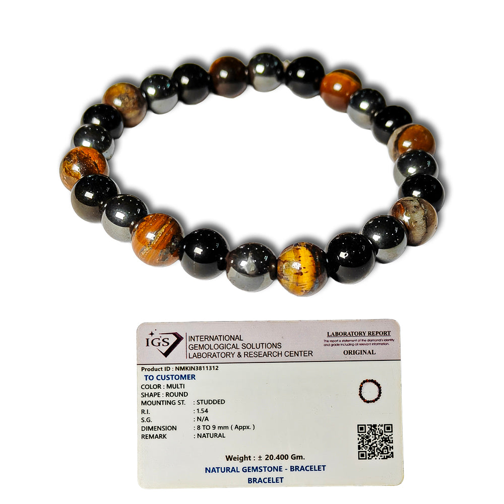 Triple Protection Energized Crystal Bracelet