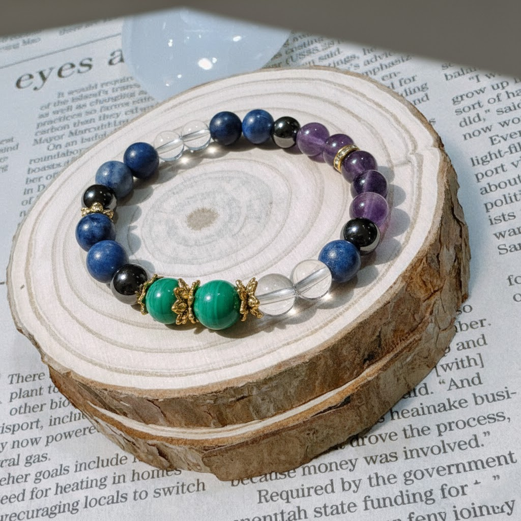 Migraine Relief Energized Crystal Bracelet