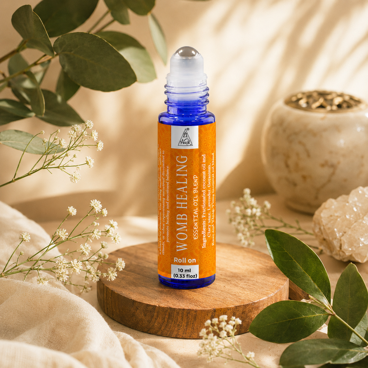 Womb Healing Essential Oil Roll on (10ml)