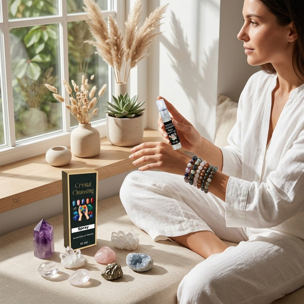 Crystal Cleansing Spray | Reiki Energized | Aromatherapy (10ml)