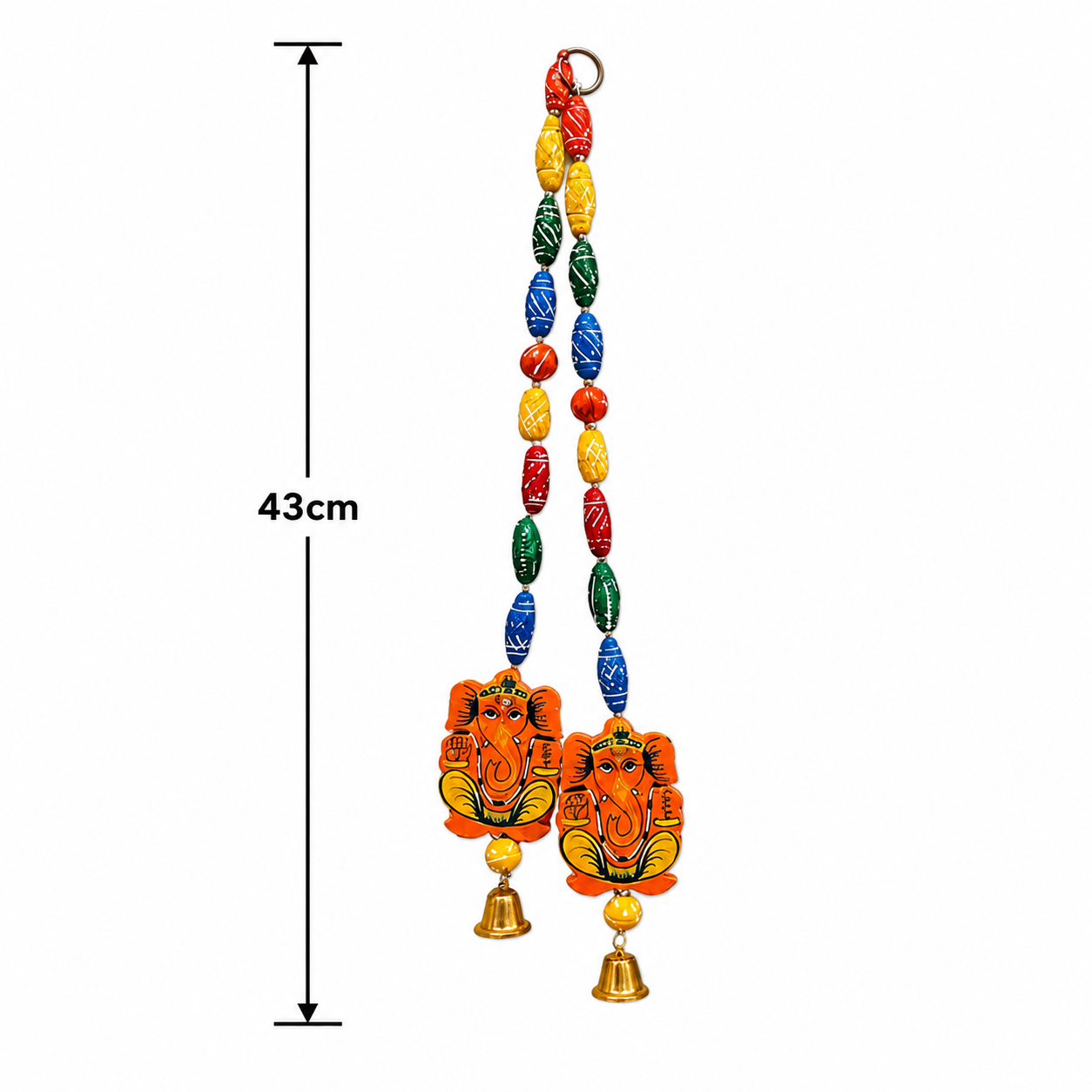 Lord Ganesha Wall Hanging Decor (2 Pack)
