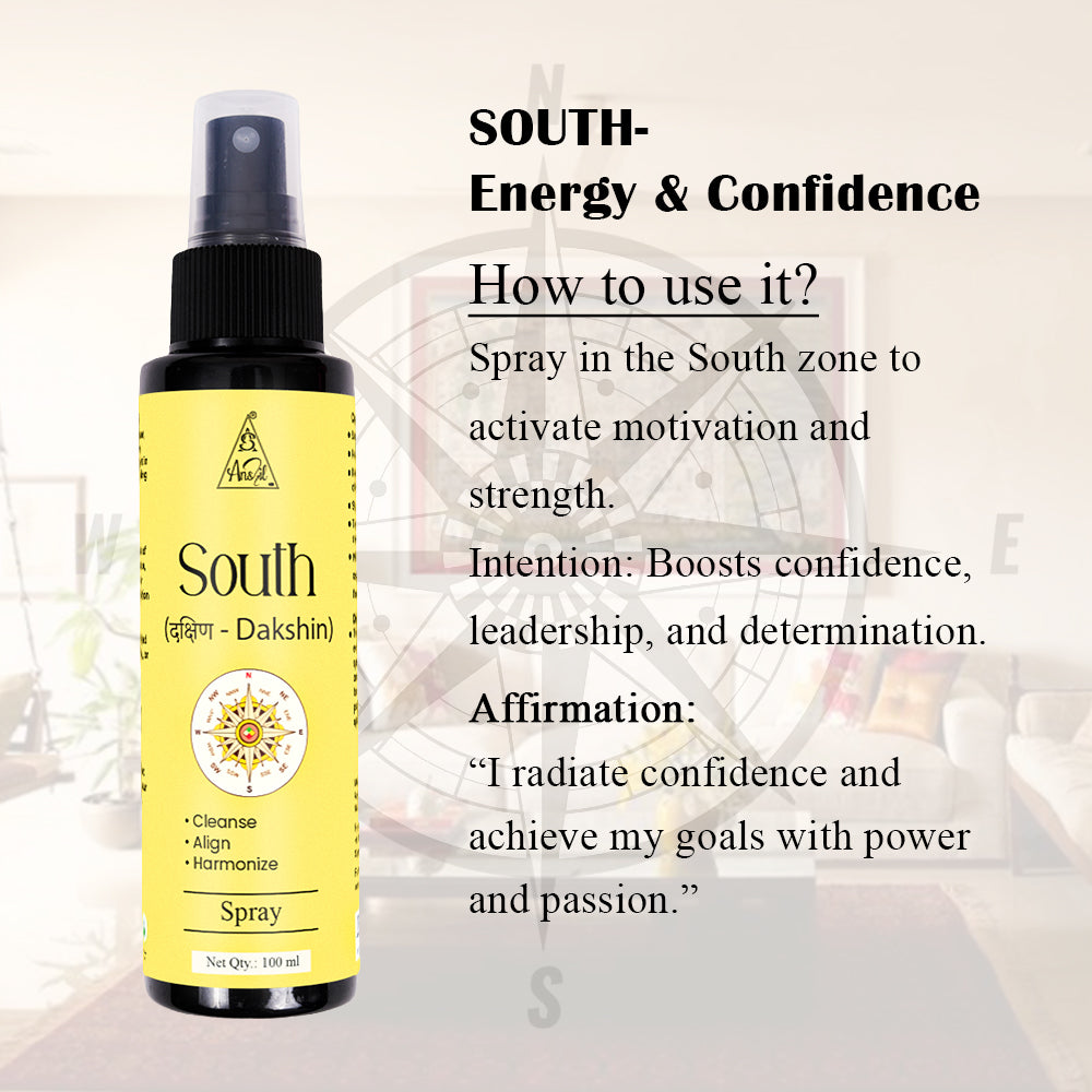 South spray | Reiki Energized | Aromatherapy (120ml)