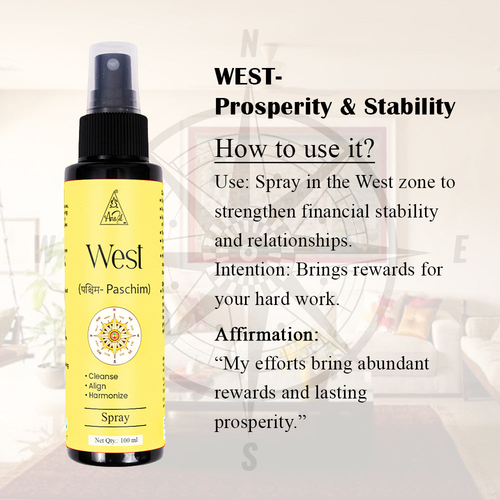 west spray | Reiki Energized | Aromatherapy (120ml)