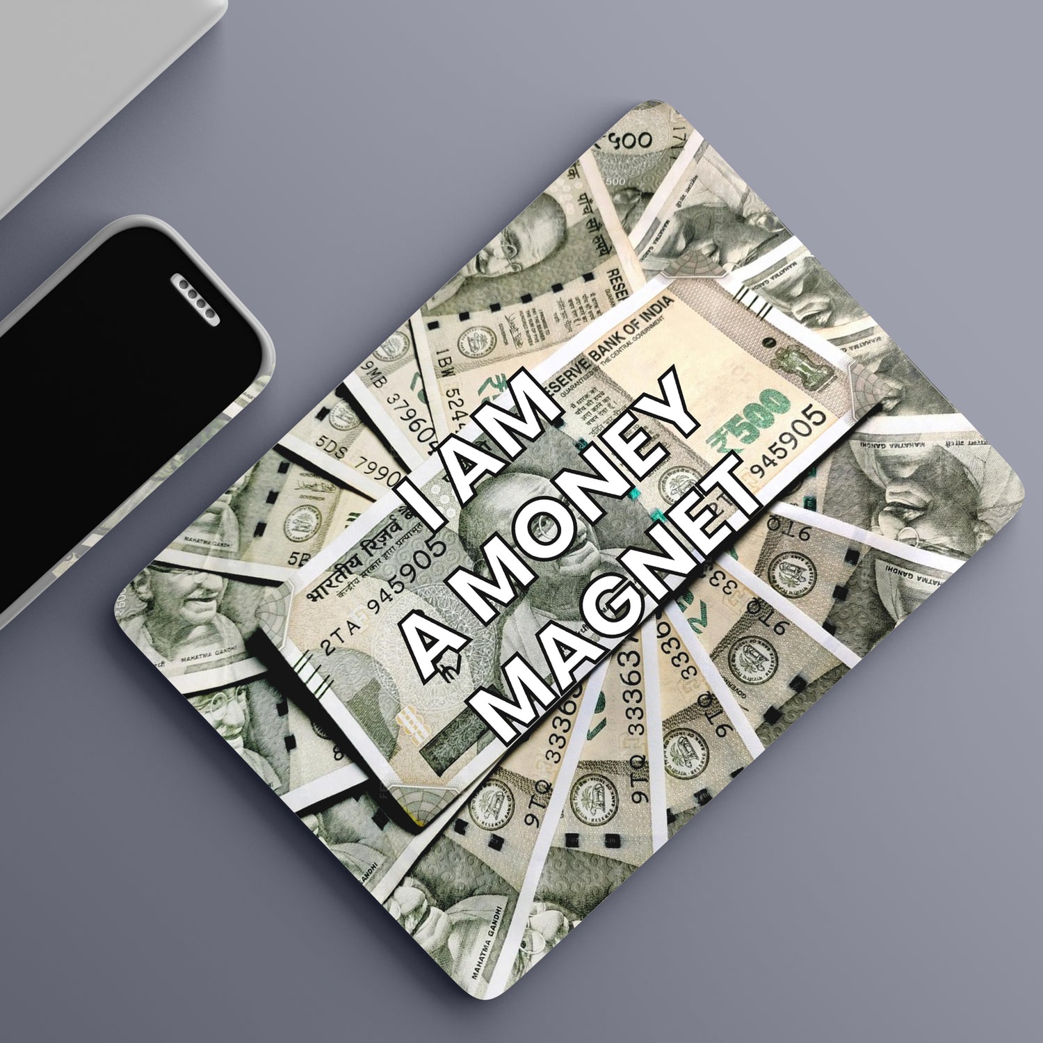 Iam money magnet mouse pad