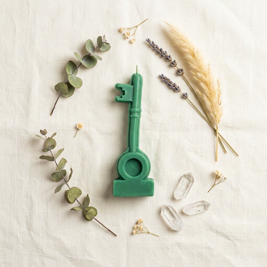 Manifestation Key Candle